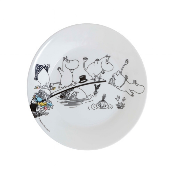 Moomin plate Water & Bath in the group Household & Kitchen / Serving / Plates at Campingvaruhuset i Norden AB (71114)