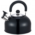 Black Teapot 2.5L Foldable Handle Black Teapot 2.5L Foldable Handle