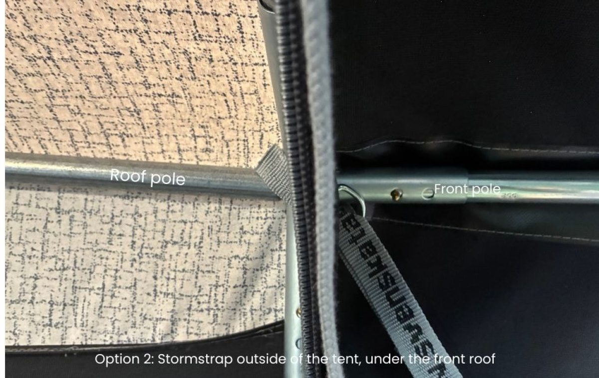 Svenska-Tält Storm Protection XL 2-pack in the group Awning & Canopies / Accessories-Parts / Accessory A-measure tent / Accessories Swedish-Tent at Campingvaruhuset i Norden AB (71178)