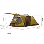 ReimoTent Camping Tent Dakota Z5 Deluxe ReimoTent Camping Tent Dakota Z5 Deluxe