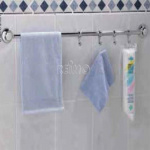 Chrome hanger with 4 hooks