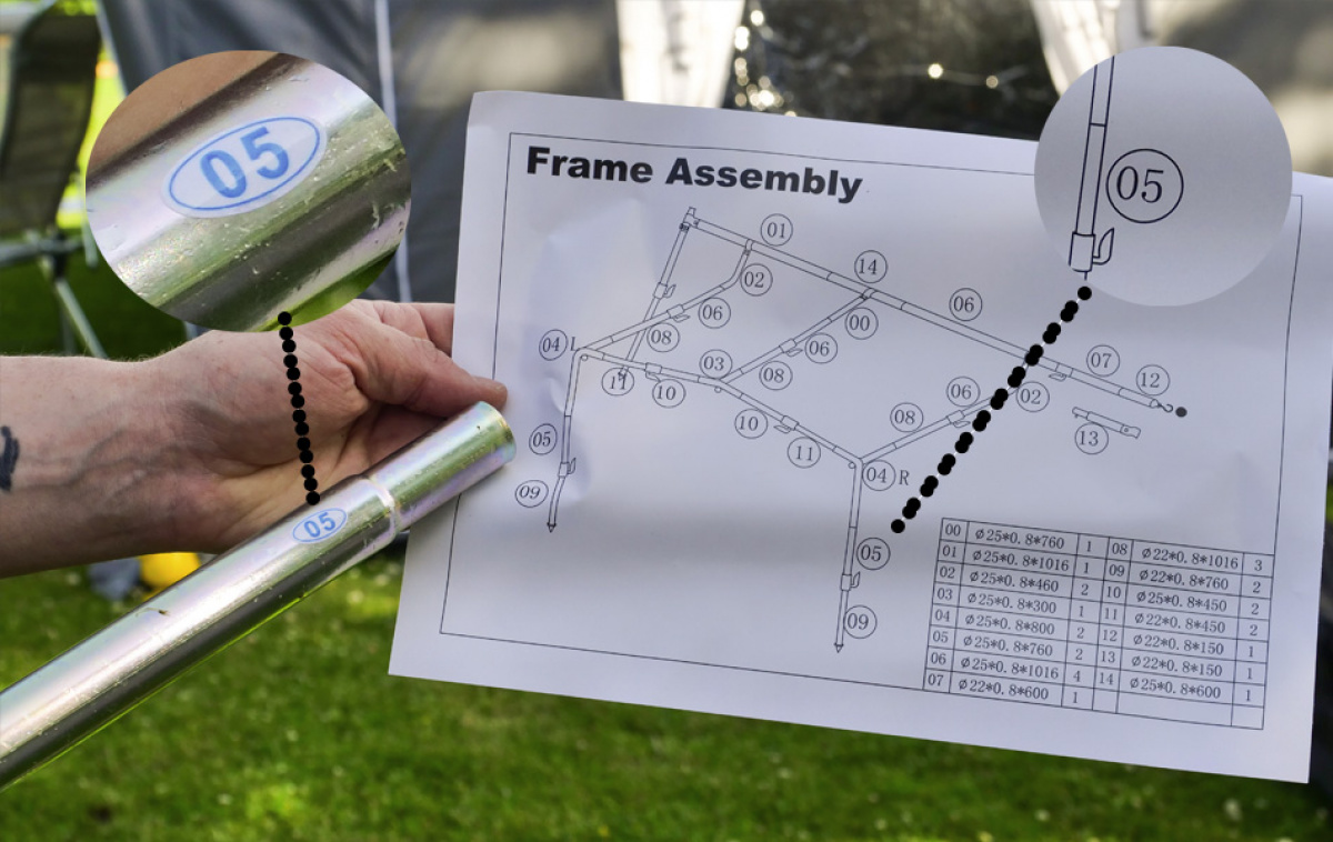 Campella Annex High in the group Awning & Canopies / Accessories-Parts / Accessory A-measure tent / Campella Accessories at Campingvaruhuset i Norden AB (71440)