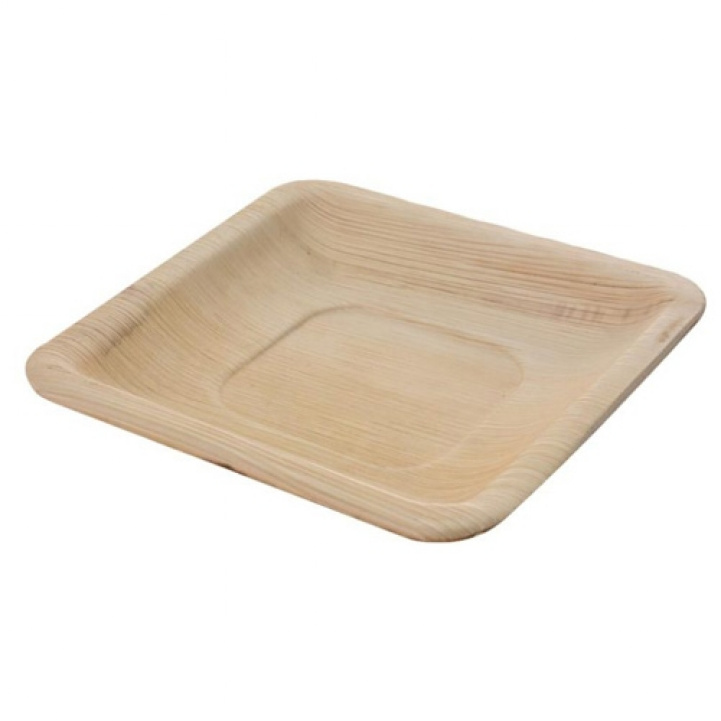 Eco Disposable Plate Square 6-pack 16 cm in the group Household & Kitchen / Serving / Disposable items at Campmarket (71666)