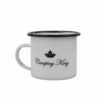 Enamelled Mug Camping King 230 ml Enamelled Mug Camping King 230 ml