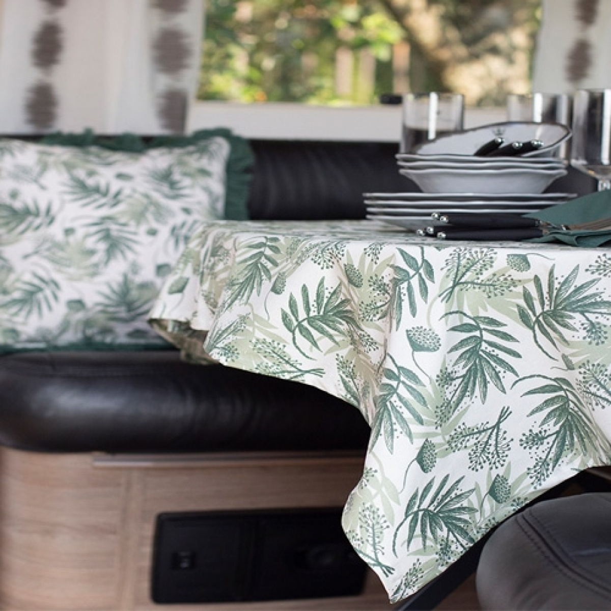 Wax cloth Camping Nature 140x90 in the group Home & Interior / Textiles at Campingvaruhuset i Norden AB (71691)