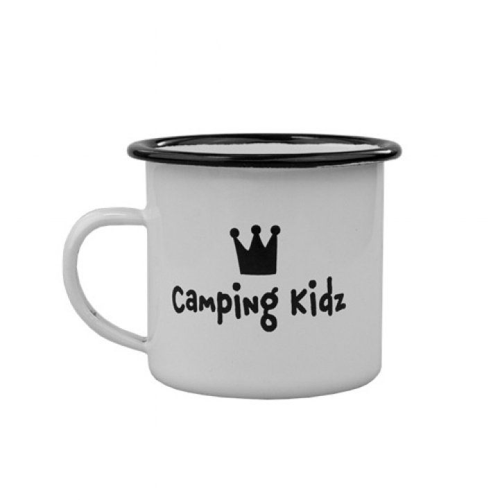Camping Kidz Enamel Mug 230ml in the group Household & Kitchen / Glass & Mugs / Mugs and Coffee Cups at Campingvaruhuset i Norden AB (71814)