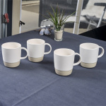 Isabella Coffee Mugs Nature 4-Pack Isabella Coffee Mugs Nature 4-Pack