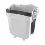 Trash bin 9L Collapsible White/Grey Trash bin 9L Collapsible White/Grey