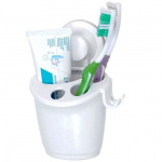 Toothbrush mug White