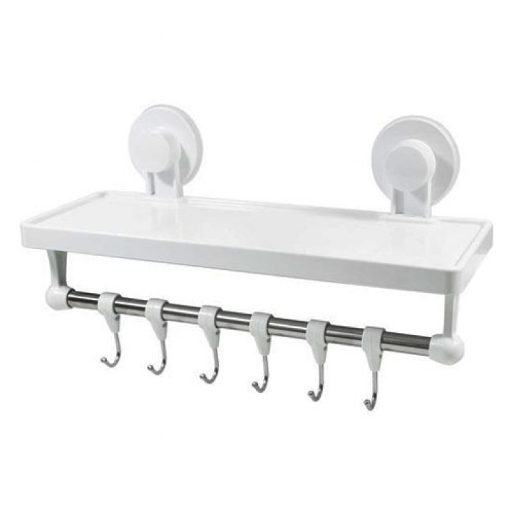 Storage shelf White in the group Household & Kitchen / Kitchen accessories / Food & Pantry Storage at Campingvaruhuset i Norden AB (71843)