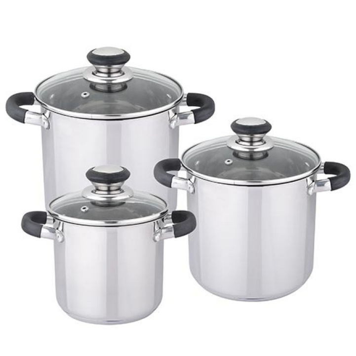 LTC Smart Living Cookware Set 3 Pieces in the group Household & Kitchen / Kitchen accessories / Pots and Pans at Campingvaruhuset i Norden AB (71858)