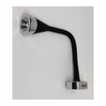 Flexible Reading Lamp Black With USB 2.1A