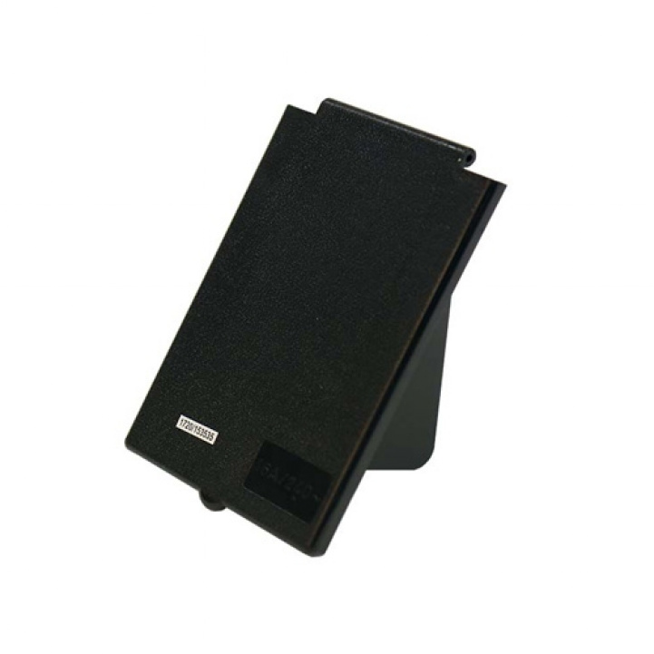 Reserve hatch black, rectangular, for CEE input in the group Caravan & Motorhome / Electronics / Switches & In/Outlets / Eling and Connection at Campingvaruhuset i Norden AB (72098)