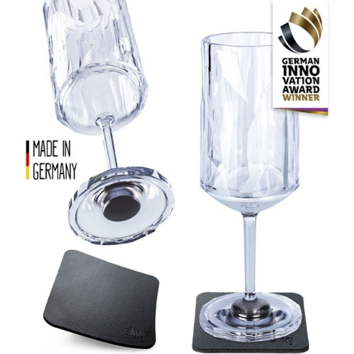 Silwy Wine Glass Magnetic 2-Pack in the group Household & Kitchen / Glass & Mugs / Magnetic Glass at Campingvaruhuset i Norden AB (72140)
