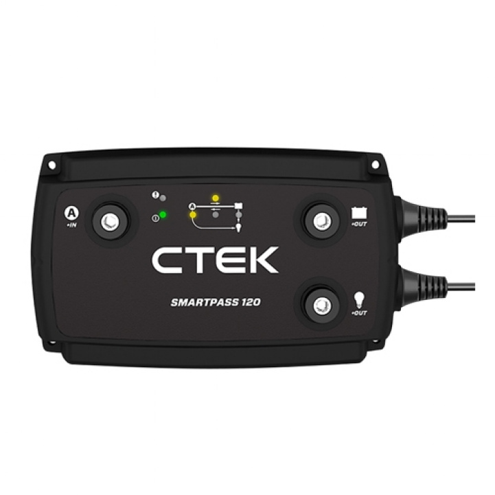 CTEK Battery Charger Smartpass 120 12V in the group Caravan & Motorhome / Electronics / Batteries & Converters / Battery charger at Campingvaruhuset i Norden AB (72188)
