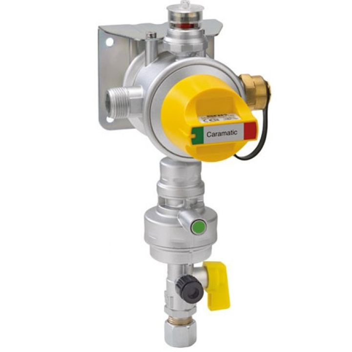 Gas switch Caramatic DriveTwo Vertical in the group Caravan & Motorhome / Gas and Accessories / Gas regulators & Accessories at Campmarket (72433)