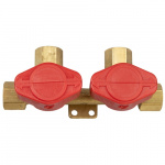Block valve 2-way VK2-8. 8/8mm Block valve 2-way VK2-8. 8/8mm