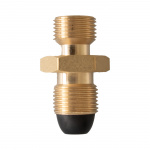 Bottle adapter with pole connection intermediate coupling