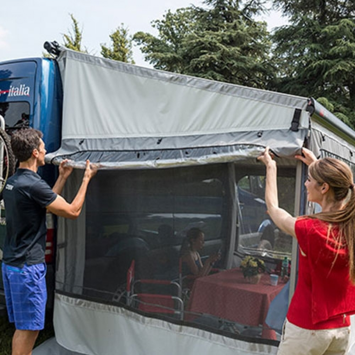 Fiamma Privacy Room Medium in the group Awning & Canopies / Awnings / Motorhome awnings / Fiamma Box Awnings / Gables / Fronts at Campingvaruhuset i Norden AB (72716)