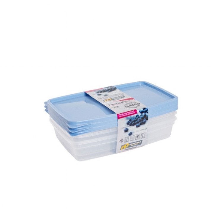Meal box 3-pack in the group Household & Kitchen / Kitchen accessories / Food & Pantry Storage at Campingvaruhuset i Norden AB (72783)