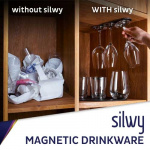 Silwy Wine Glass Crystal 2-pack Silwy Wine Glass Crystal 2-pack