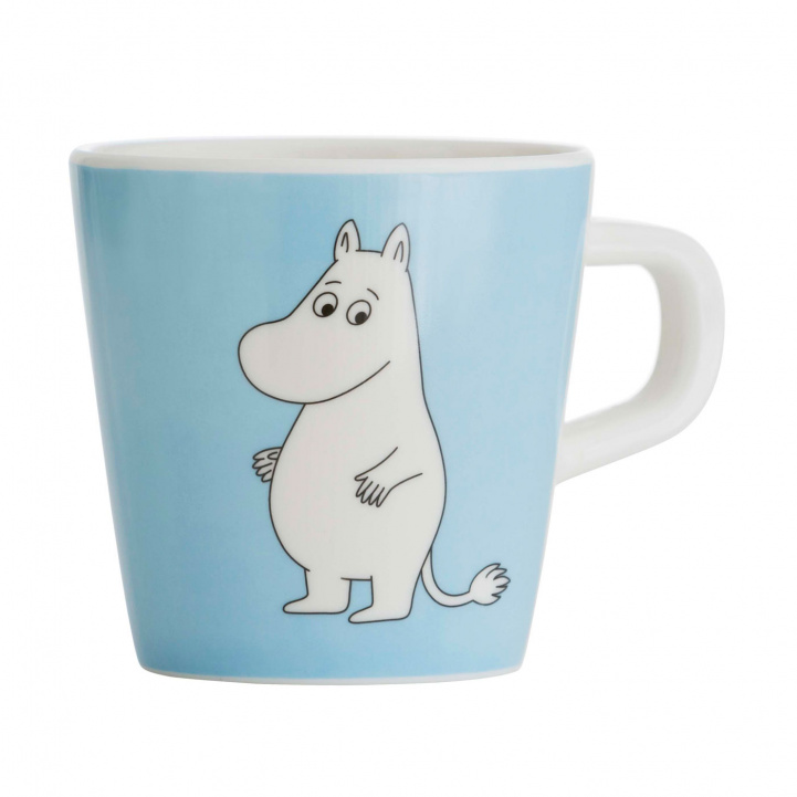 Moomin Mug with Handle Water & Bath Blue in the group Household & Kitchen / Glass & Mugs / Mugs and Coffee Cups at Campingvaruhuset i Norden AB (73253)