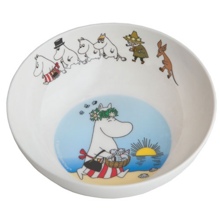 Moomin Deep Plate Archipelago in the group Household & Kitchen / Serving / Children\'s dishes at Campmarket (73255)