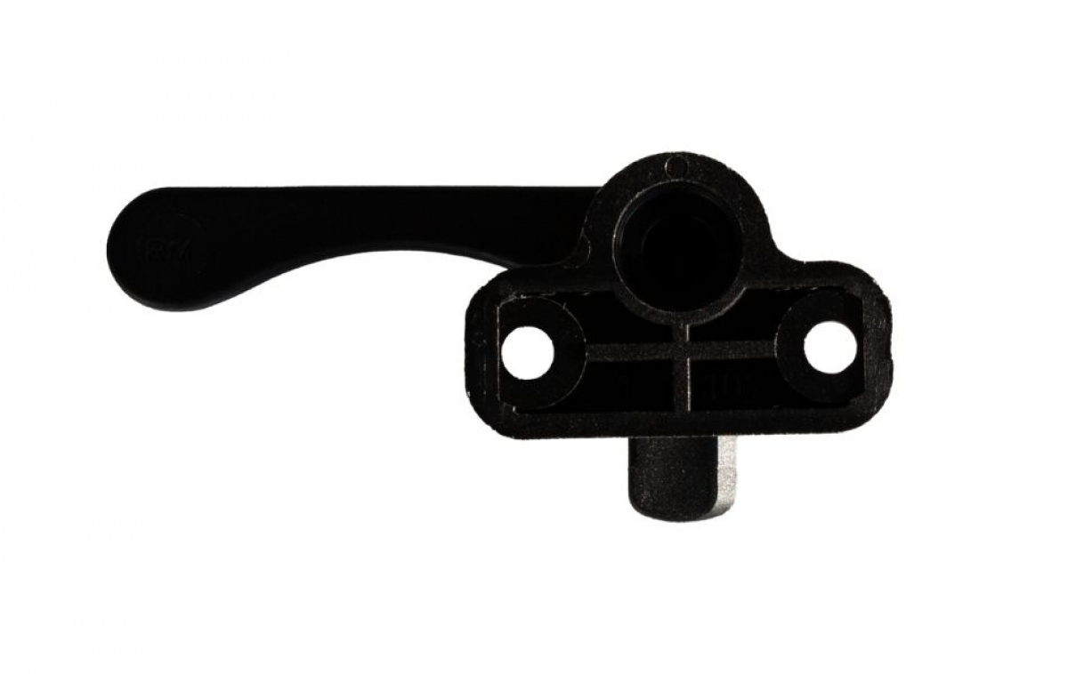 Window Handle Left Black Eco in the group Caravan & Motorhome / Body / Window / Spare parts Window at Campmarket (73375)