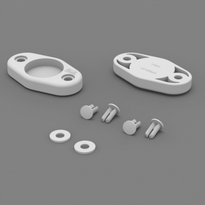 Fiamma Wall Bracket Center Mount 98667-006 Caravanstore in the group Awning & Canopies / Awnings / Caravan awnings / Spare parts for caravan awnings / Caravanstore spare parts at Campmarket (73422_11)