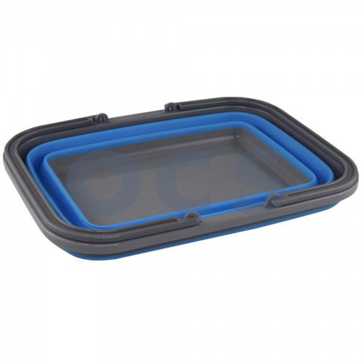 ViaMondo Collapsible Dish Basin Blue/Grey in the group Household & Kitchen / Laundry, Cleaning & Dishes / Dish basins at Campingvaruhuset i Norden AB (73468)