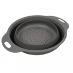 Collapsible Colander Silicone Grey