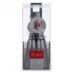 Cutlery set, 16 pieces. Grey