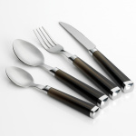 Cutlery set, 16 pieces Black