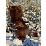 Lambskin rug Gently Brown 180x60cm Royal Camping Lambskin rug Gently Brown 180x60cm Royal Camping