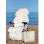 Lambskin rug Gently White 180x60cm Royal Camping Lambskin rug Gently White 180x60cm Royal Camping