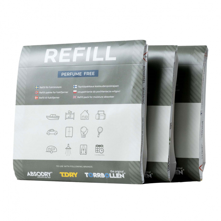 Refill Dry Ball Textile 3 x 100 grams in the group Water & Sanitation / Dehumidification & Air purification at Campmarket (73812)
