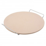 Pizza stone with holder 33cm Pizza stone with holder 33cm