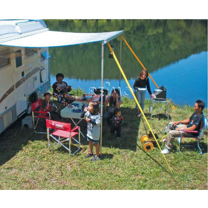 Tie Down Storm Safety Strap Yellow in the group Awning & Canopies / Awnings / Motorhome awnings / Fiamma Box Awnings / Accessories at Campingvaruhuset i Norden AB (74026)