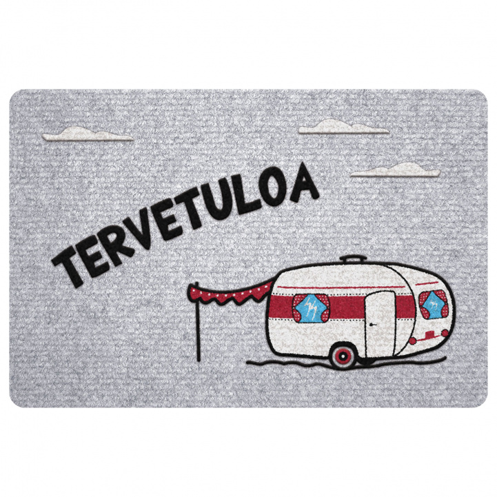 Welcome Doormat Caravan 40x60cm in the group Home & Interior / Doormats at Campingvaruhuset i Norden AB (74081)