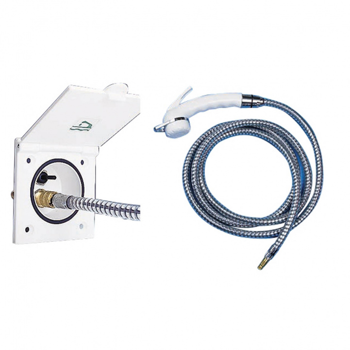 12V shower outlet for external recess in the group Water & Sanitation / Water at Campingvaruhuset i Norden AB (74085)