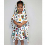 Camping Kidz Towel Poncho Summer 6-8 years