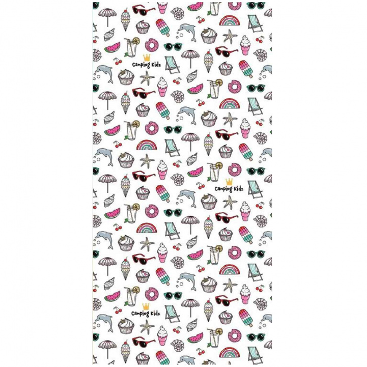 Camping Kidz Bath Towel Summer 140x70cm in the group Home & Interior / Textiles at Campingvaruhuset i Norden AB (74097)