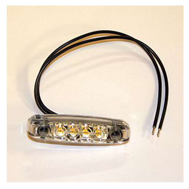 Position lamp Front LED White CC 45mm 12V in the group Caravan & Motorhome / Electronics / Traffic & Exterior lighting / Position light at Campingvaruhuset i Norden AB (74151)