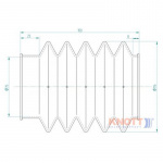 Damask-Bellows KF 35 Damask-Bellows KF 35