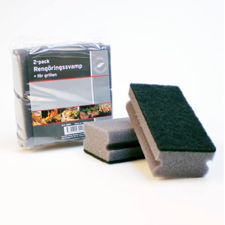 Grill Grate Cleaning Sponge 2-Pack in the group Household & Kitchen / Grills / Grill accessories at Campmarket (74235)