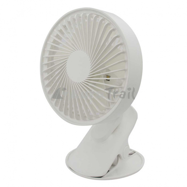 Rechargeable Fan with Clip & LED in the group Caravan & Motorhome / Heat, Cold & Ventilation / Fans & Stoves at Campmarket (74272)