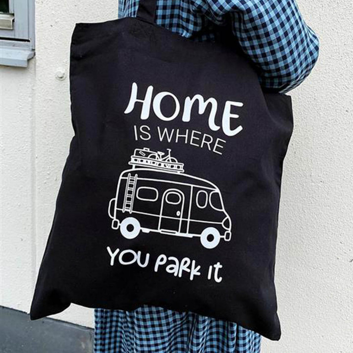 Fabric bag Home is Motorhome in the group Home & Interior / Clothes & Accessories / Bags & Accessories at Campmarket (74331)