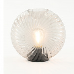 Lamp Milado Glass Sand 16.5x7x16.5cm Lamp Milado Glass Sand 16.5x7x16.5cm