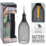 Battery-powered Lamp Black