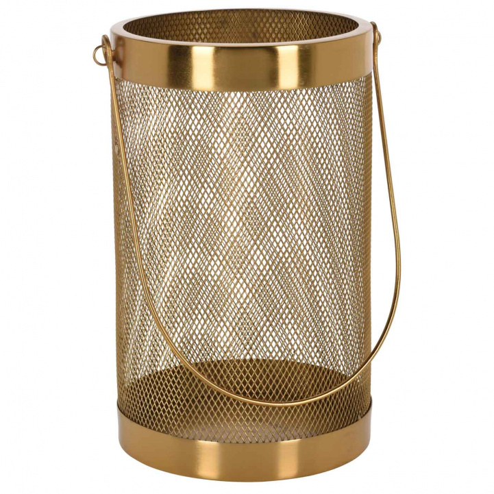 Brass Lantern Large 26cm in the group Home & Interior / Lighting & Lanterns at Campingvaruhuset i Norden AB (75107)